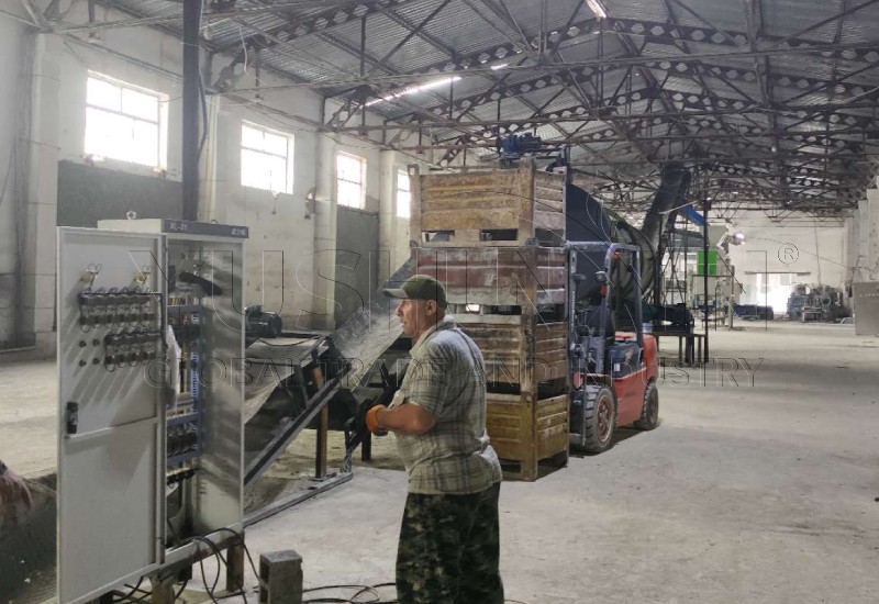 Línea de producción automática de fertilizantes BB